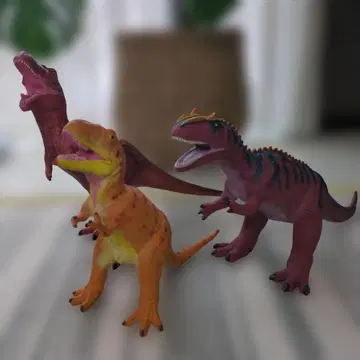 공룡 피규어 세트 알로사우루스, 티라노사우루스, 티라노사우루스 베이비