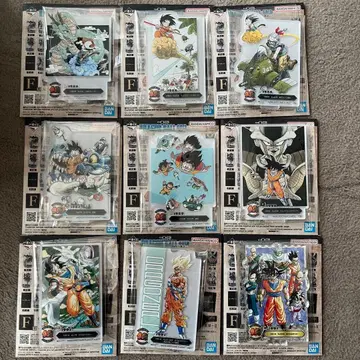 제일복권 드래곤볼 40th ~ 그 두 번째 F상 ACLLECT 9종