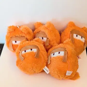 컬러풀 피치 에토 쿠루미타피누이 5개 세트 봉제 인형 키링