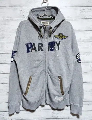 XL avirex party 후드티 ARMY 아비렉스