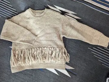 B:MING by BEAMS 프린지 니트 스웨터