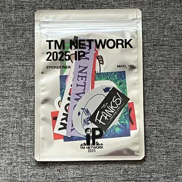 [ TM NETWORK ] 2025 IP 봉입 특전 스티커 세트