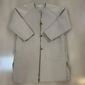 [ 새상품급 ] B-THREE 노카라 코트 베이지 Lsize