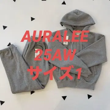 AURALEE 25AW 스무스 소프트 BD 스웻 사이즈 1