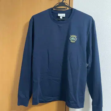 LACOSTE 네이비 긴팔 셔츠