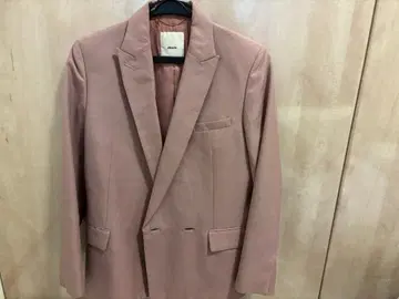 에브레 핑크 테일러드 자켓