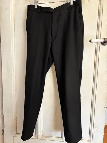 AURALEE 슬랙스 블랙 사이즈 M