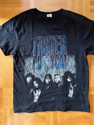 Faster Pussycat T셔츠 L 파스타 캣 블랙