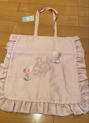 영 오이스터 핑크 토트백