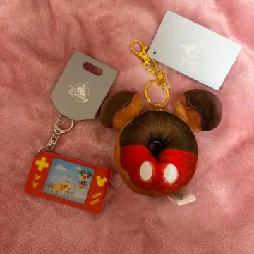 미키마우스 키링 2개 세트 디즈니