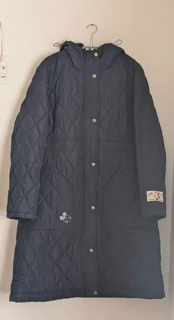 디즈니 벤치 코트 미키 네이비