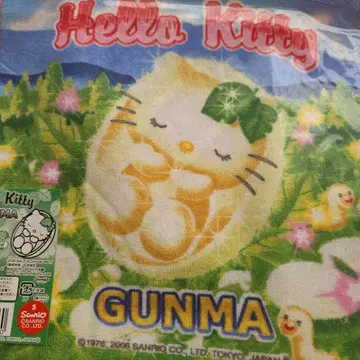 헬로키티 군마 한정판 타월