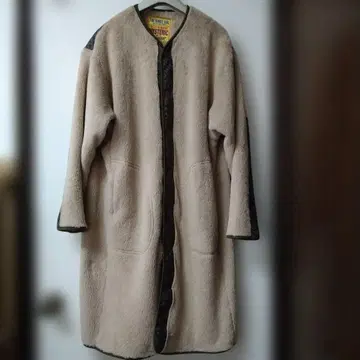 HYSTERIC GLAMOUR 플리스 롱 코트