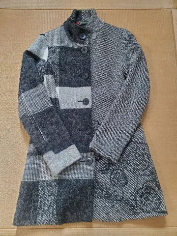 데시구알 코트 36 울 M Desigual 오샤레