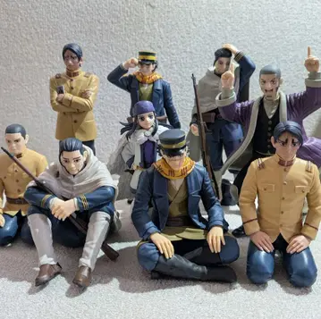 골든 카무이 피규어 9체 세트