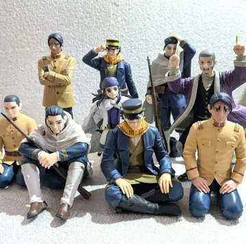 골든 카무이 피규어 9체 세트