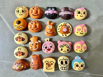 호빵맨 빵집 21개 묶음 판매