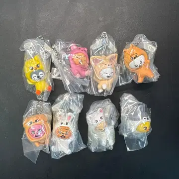 스키즈 SKZOO 쥠쥠 연결 마스코트 vol.2 8종 세미 컴프