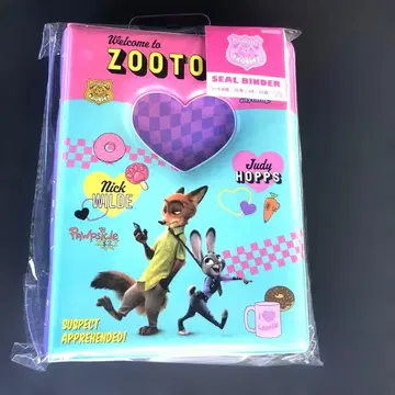 미개봉 새상품 주토피아 씰 바인더 씰북 디즈니