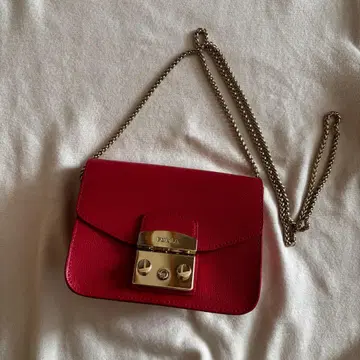 FURLA 레드 숄더백