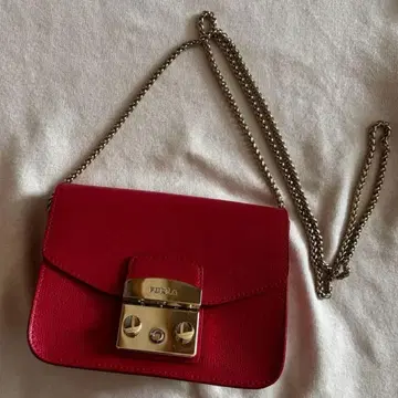 FURLA 레드 숄더백
