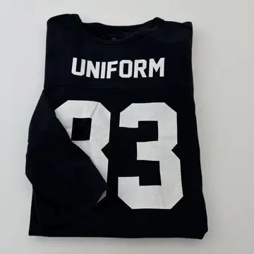 유니폼 익스페리먼트 7부 소매 t셔츠 3