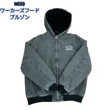 WEGO 워커즈 후드 블루종 그레이 M