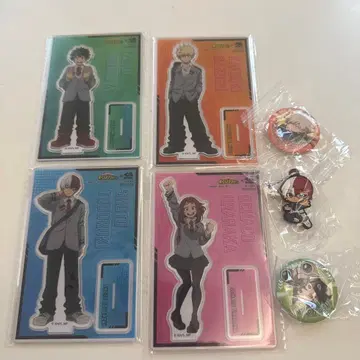 나의 히어로 아카데미아 쿠라스시 아크릴 스탠드 4개 세트