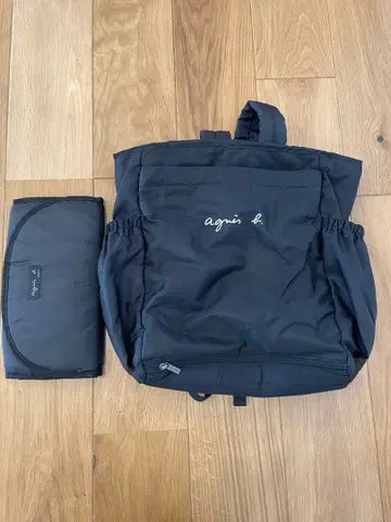 [ 기저귀 교환 매트 포함 ] 에네스베 마더백 백팩 2WAY 백