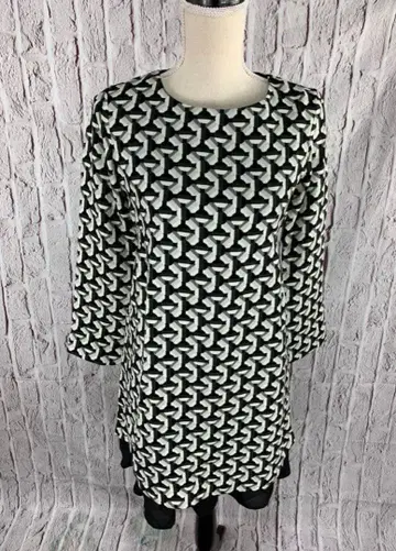 [ 새상품 ] INDEX 기하학 패턴 원피스 M