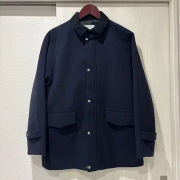 BAYFLOW 베이플로우 헌팅 재킷 코트 네이비 1223