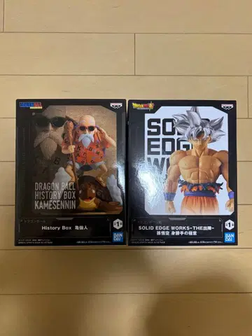 드래곤볼 피규어 세트 거북선인 & 계왕권