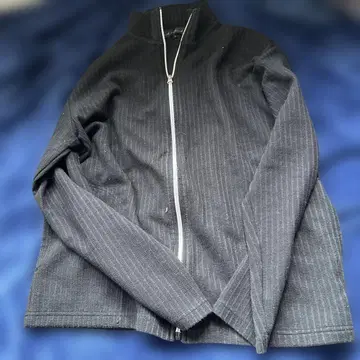 블랙 집업 가디건 L