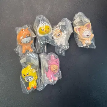 집어서 연결하는 마스코트 SKZOO 가챠 6종류 스트레이 키즈