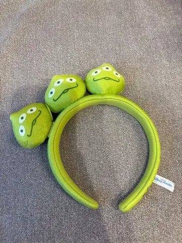 디즈니 머리띠 리틀 그린 맨 2개 세트