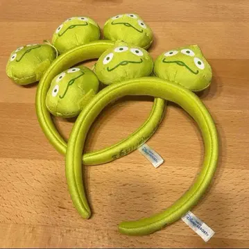 디즈니 머리띠 리틀 그린 맨 2개 세트