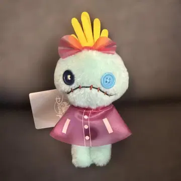 디즈니 스토어 스크럼프 플러시 키체인