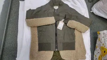 새상품 가격 대폭 인하 플리스 자켓 올리브 F