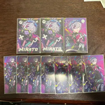 니지산지 후와 미나토 Stun Mode 폴라로이드풍 카드 레어 금박