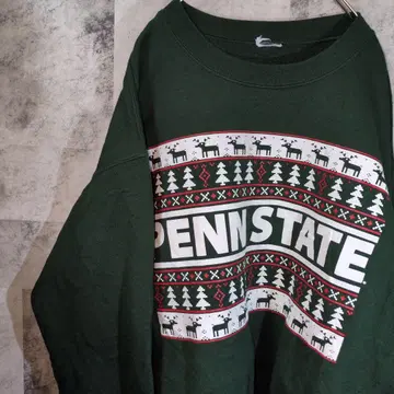 맨투맨 트레이닝복 그린 A18,8