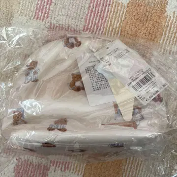 택 포함 새상품 GELATO PIQUE 곰 스카이블루 메이크업 파우치