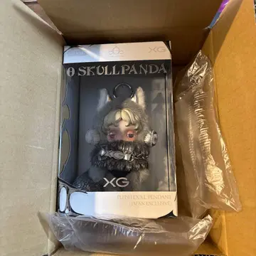 SKULLPANDA 스컬팬더 XG 봉제 인형 펜던트 일본 한정판