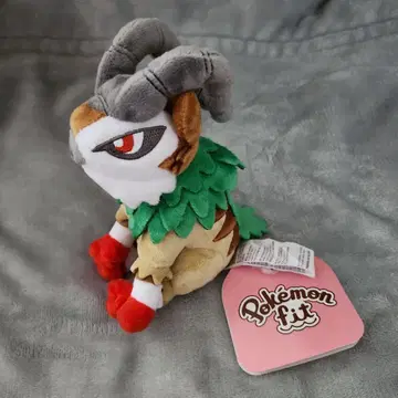 포켓몬 센터 Pokmon fit 고트 봉제 인형 피카피카 박스