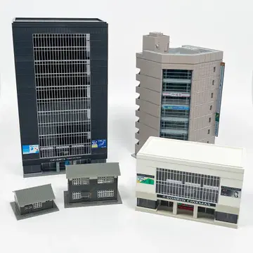 TOMIX N 게이지 철도 모형용 디오라마 종합 빌딩 컬렉션