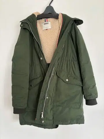 Tommy JEANS 모즈 코트 카키 여성용 M 새상품급