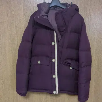 BEAMS 퍼플 다운 자켓 L 사이즈