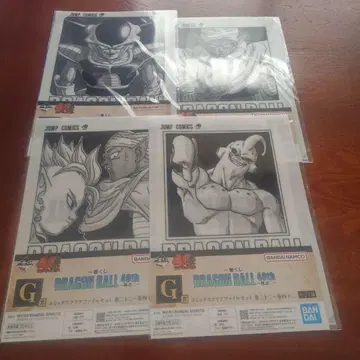 제일복권 드래곤볼 40th G상 코믹스 클리어 파일 세트 4개