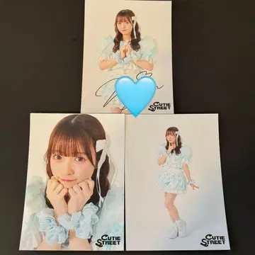 CUTIE STREET 토크포트 특전 생사진 우메다 미유 친필 사인