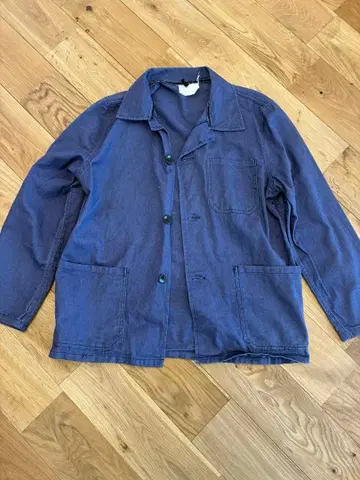 90s 네이비 커버올 유로