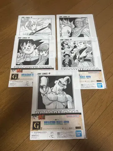 드래곤볼 제일복권 G상 5종